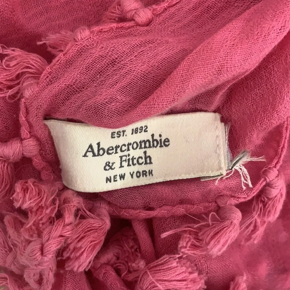 Abercrombie & Fitch Pink Scarf
